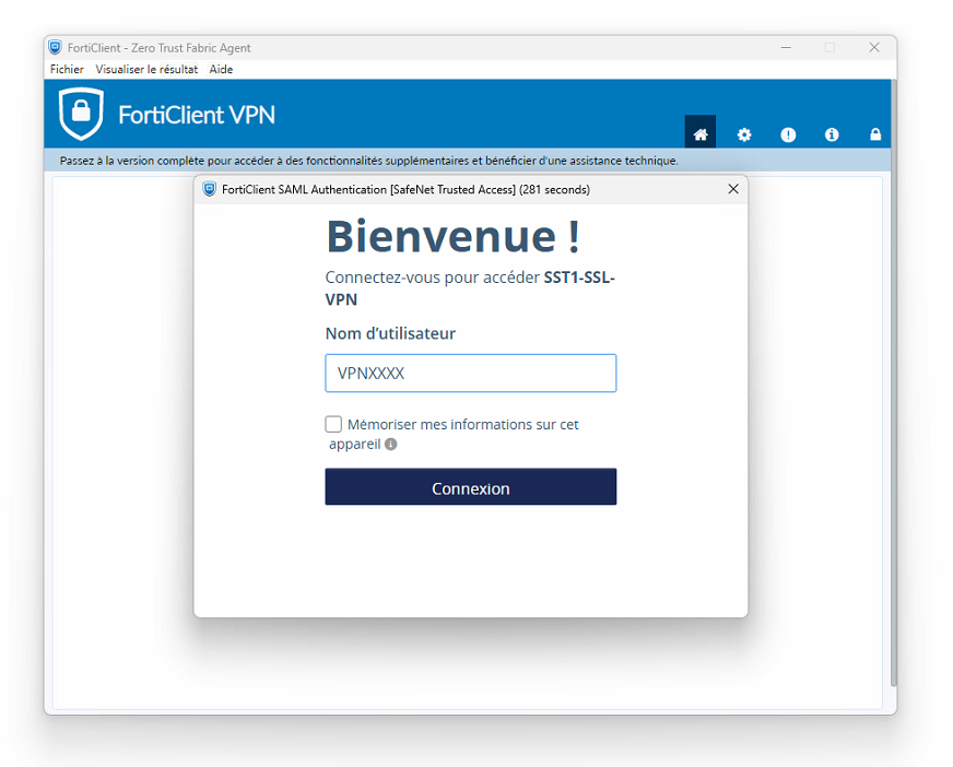 4 Vpn Using Forticlient Step2